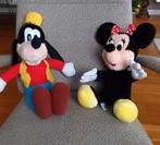 Disney knuffels. Goofy en Mini Mouse, Ophalen of Verzenden, Goofy of Pluto, Zo goed als nieuw, Knuffel