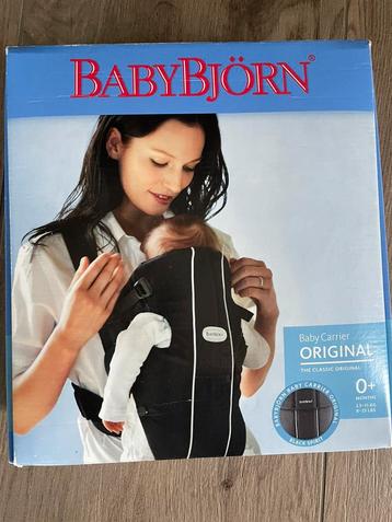 Zwarte BabyBjörn draagzak. beschikbaar voor biedingen