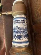 Porseleinen Heineken bierpomp, delfts blauw, Ophalen, Gebruikt, Overige typen, Heineken