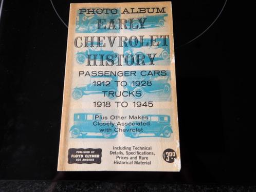 Photo album Early Chevrolet History 1912-1928, Boeken, Auto's | Boeken, Gelezen, Chevrolet, Verzenden