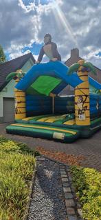 Jungle Springkussen met Gorilla, Kinderen en Baby's, Speelgoed | Buiten | Springkussens, Ophalen of Verzenden, Gebruikt