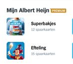 Superbakjes en Efteling spaarkaarten, Ophalen of Verzenden, Albert Heijn