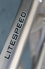 LITESPEED Pisgah 26" full titanium hardtail headset voorvork, Ophalen, Frame, Mountainbike, Zo goed als nieuw