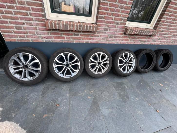Velgen Mercedes C350e W205, Auto-onderdelen, Banden en Velgen, Banden en Velgen, Winterbanden, 17 inch, 225 mm, Personenwagen