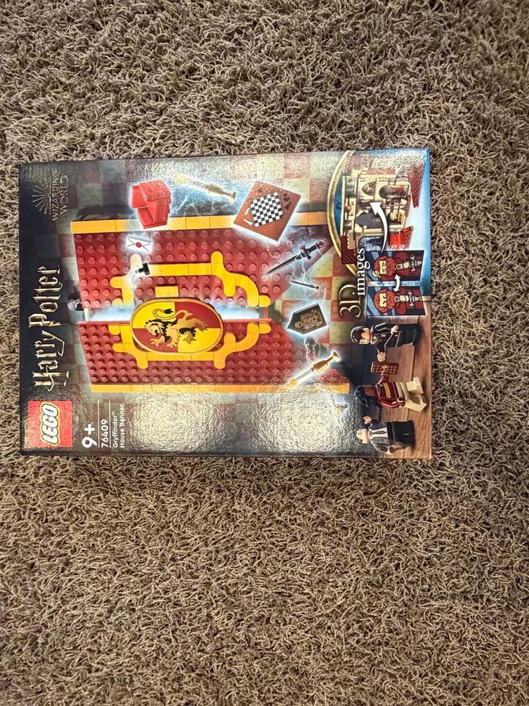 LEGO Harry Potter 76409 Griffoendor Huisbanner, 1 speler, Ophalen of Verzenden, Nieuw, Avontuur en Actie