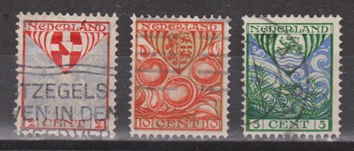 NVPH 199 200 201 geb Kinderzegels 1926 OUD NEDERLAND p/stuk, Postzegels en Munten, Postzegels | Nederland, Gestempeld, T/m 1940