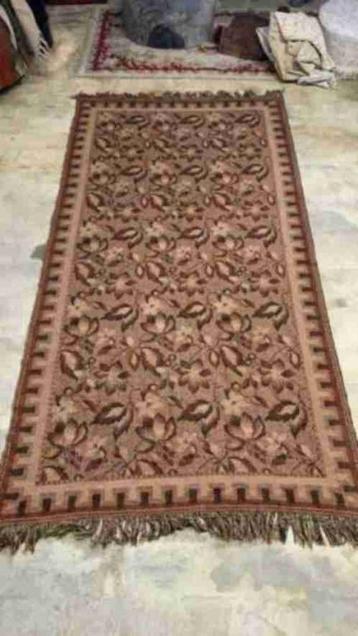 Vintage grand foulard kleed sprei reversibel 230/220 beschikbaar voor biedingen