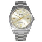 Rolex Oyster Perpetual 41 Silver Dial 124300 NEW, Sieraden, Tassen en Uiterlijk, Nieuw