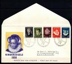 Nederland FDC nr. 28 Kinderzegels beschreven, Postzegels en Munten, Postzegels | Eerstedagenveloppen, Ophalen of Verzenden, Beschreven