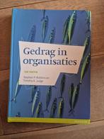 Gedrag in Organisaties, Boeken, Studieboeken en Cursussen, Stephen P. Robbins; Timothy A. Judge, Zo goed als nieuw, Alpha, HBO