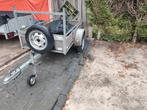 aanhanger 750 kilo, Auto diversen, Aanhangers en Bagagewagens, Ophalen, Gebruikt