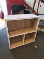 Wit houten kastje, Huis en Inrichting, Ophalen, 50 tot 100 cm, 3 of 4 laden, Minder dan 100 cm