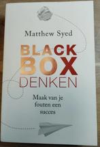 Black Box denken Matthew Syed 9789021560540, Ophalen of Verzenden, Gelezen