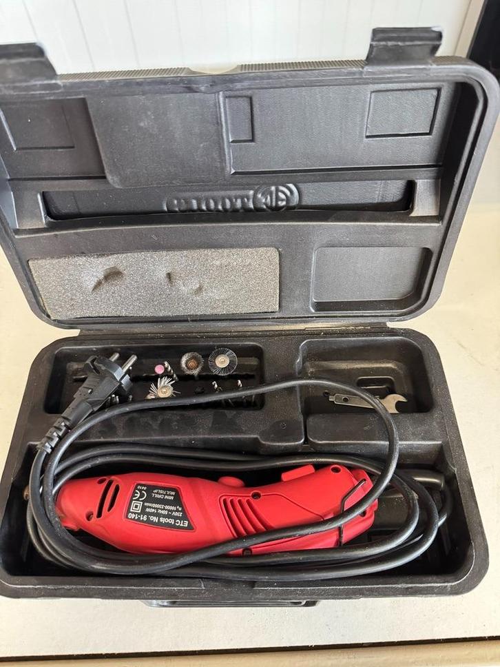 ETC Tools 97140 Mini Multitool Set – 130W Roterende Gereedsc, Doe-het-zelf en Verbouw, Gereedschap | Handgereedschap, Gebruikt