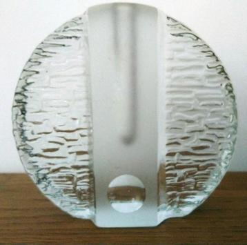 Solifleur vaas Walther glas rond 14 cm hoog beschikbaar voor biedingen