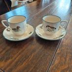 Brookshire 2 sets espresso of mocca kop en schoteltjes nieuw, Nieuw, Ophalen of Verzenden, Wedgwood, Kop(pen) en/of Schotel(s)