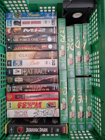 23 Verschillende VHS banden beschikbaar voor biedingen