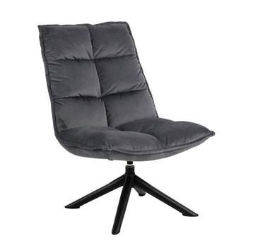 Draaifauteuil grijs zgan (2 beschikbaar) beschikbaar voor biedingen