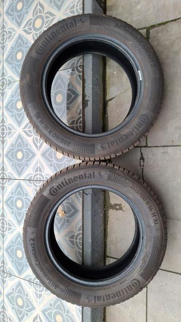 4 st. 205/60 R16 All Season Banden - Continental & Michelin beschikbaar voor biedingen