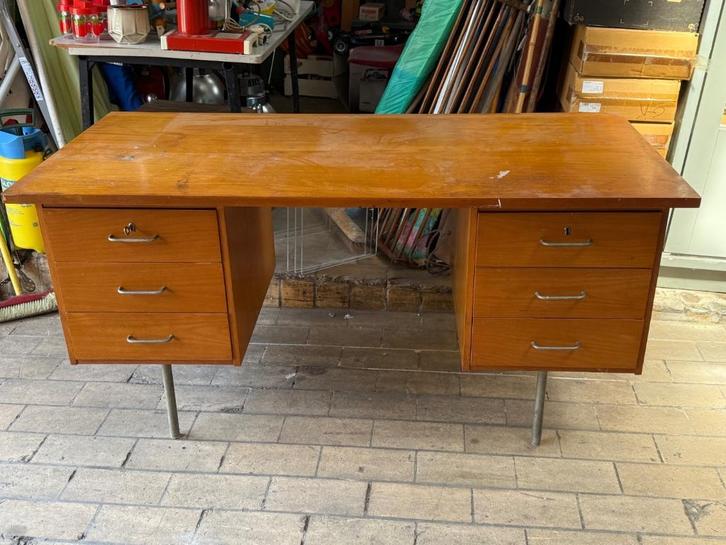 vintage jaren 50 bureau George Nelson style minimal design, Antiek en Kunst, Kunst | Designobjecten, Ophalen
