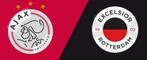 Ajax-Excelsior 2 kaarten naast elkaar vak 122., Losse kaart, Twee personen, November