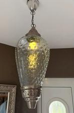 Hanglamp Marrakech glas 57 cm x 28 cm, Ophalen, Zo goed als nieuw, Glas, 50 tot 75 cm