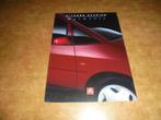 brochure Citroen Evasion Harmonie  1996, Verzenden, Zo goed als nieuw, Overige merken