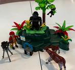 Playmobil onderzoeker met okapi, gorilla’s wildlife 5273 aap, Ophalen of Verzenden, Zo goed als nieuw