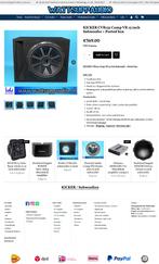 KICKER CVR152 Comp VR 15 inch Subwoofer + Ported box, Auto diversen, Autospeakers, KICKER, ., Nieuw, Ophalen of Verzenden