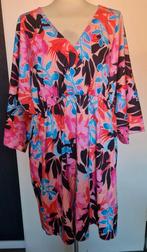Mooie kleurige fleurige jurk tuniek, Overige kleuren, Maat 46/48 (XL) of groter, Ophalen of Verzenden, Zo goed als nieuw