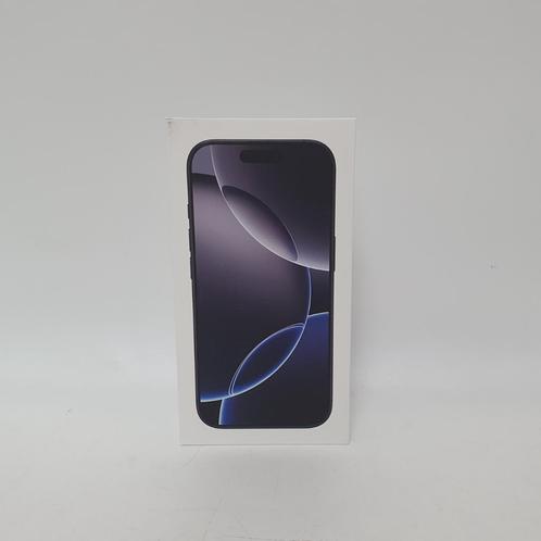 iPhone 16 Pro 128GB Black Titanium Nieuw in Seal! 2 Jaar Ga, Telecommunicatie, Mobiele telefoons | Batterijen en Accu's, Nieuw