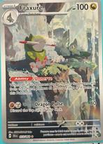 Fraxure Pokémonkaart - HP100, Ophalen of Verzenden, Nieuw, Losse kaart, Foil