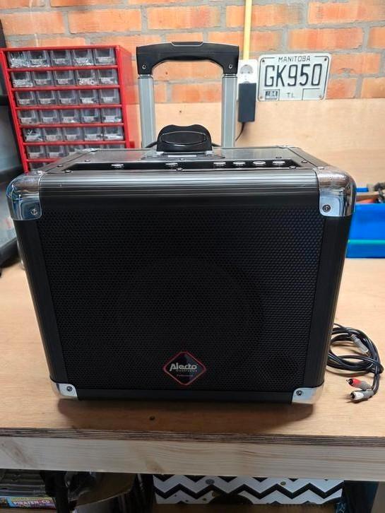 Alecto MPA-80 versterker, Audio, Tv en Foto, Luidsprekers, Gebruikt, Front, Rear of Stereo speakers, Minder dan 60 watt, Overige merken