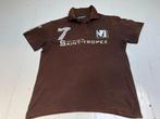 Polo van Gaastra, maat M, Gaastra, Bruin, Maat 48/50 (M), Ophalen of Verzenden