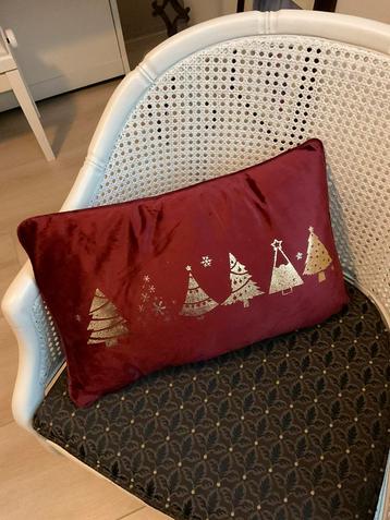Kussen sierkussen kerstmis gloednieuw met prijskaartje beschikbaar voor biedingen