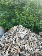 Mooi brandhout eiken en berken, Tuin en Terras, Haardhout, Minder dan 3 m³, Ophalen, Blokken