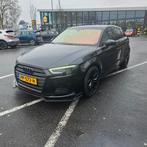 Sportieve audi a3 1.0 bouwjaar 2017, Auto's, Voorwielaandrijving, Stof, Zwart, Handgeschakeld