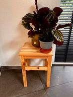 Houten Krukje - Planten of Decoratie, Ophalen, Bruin, Zo goed als nieuw, Eén