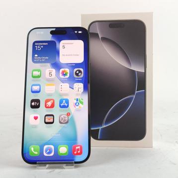 Apple iPhone 16 Pro Max 256gb 100% + Garantie tot 28-05-2026 beschikbaar voor biedingen