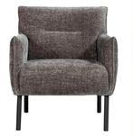 Nieuwe moderne grijze fauteuil, Ophalen, Minder dan 75 cm, Zo goed als nieuw, Metaal