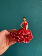 Spaans beeldje flamenco danseres, Verzamelen, Beelden en Beeldjes, Ophalen of Verzenden, Gebruikt, Mens
