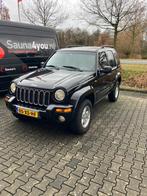 Jeep Cherokee 3.7 V6 AUT 2002 Zwart, Auto's, Automaat, 3700 cc, Zwart, Vierwielaandrijving