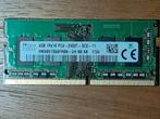 4GB DDR4-2400 SODIMM RAM geheugenmodule voor lap, Computers en Software, RAM geheugen, DDR4, Ophalen of Verzenden, Zo goed als nieuw
