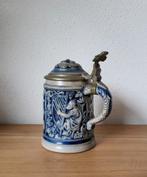 Oude Duitse bierpul met deksel 0,5 l., Ophalen of Verzenden