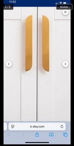 NIEUW messing goud kast dressoir grepen, Huis en Inrichting, Kasten | Dressoirs, Ophalen of Verzenden, Zo goed als nieuw, 25 tot 50 cm