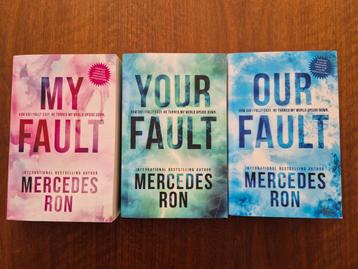 Mercedes Ron 3x My Fault Your Fault Our Fault beschikbaar voor biedingen