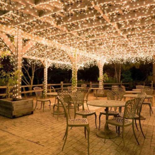 50m Led-Verlichting. Dimbaar. 9 Funkties W/W & Bont In Een!, Diversen, Kerst, Nieuw, Ophalen of Verzenden