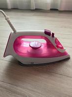 Braun strijkijzer roze, Witgoed en Apparatuur, Strijkijzers en Strijkplanken, Ophalen, Gebruikt