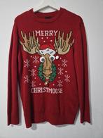 Kersttrui - Merry Christmoose, Onbekend, Ophalen of Verzenden, Gedragen, Rood