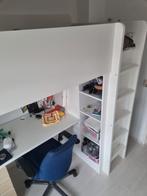 Hoogslaper met bureau, Eenpersoons, Ophalen of Verzenden, Zo goed als nieuw, 90 cm